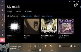 Set Artist Art From Groove Music As Windows 10 Desktop Background