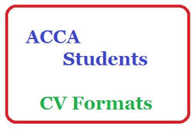 Keep the focus on your qualifications and skills and how they match the job spec. Acca Student Cv Template Cvformats Com