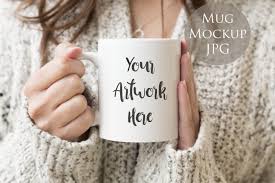 Woman Holding Mug Mockup Mockup Free Psd Free Logo Mockup Psd Mockup