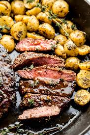 Easy Pan Seared Sirloin Steak Recipe The Food Cafe