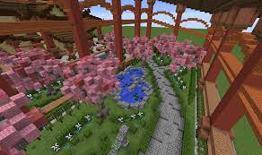 Here is a similar one. Minecraft Build Asian Themed Palace Hypixel Minecraft Server And Maps Minecraft Designs Minecraft Minecraft Projects