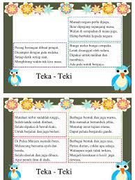 Dengan jawapan mereka tidak mempunyai kesukaran. Koleksi Teka Teki Kanak Kanak