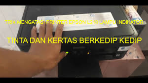 > download driver printer epson l210 ink tank system klik disini. Tutorial Trik Mengatasi Printer Epson L210 Lampu Indikator Tinta Dan Kertas Berkedip Bergantian Youtube