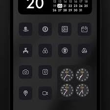 One of the new features in ios 14 is the possibility to change the icons on the iphones home screen through the shortcuts app. Madow Minimal App Icon Pack Ios 14