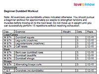 Exercise Printables Index Lovetoknow