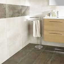 Carrelage cuisine mur castorama liste de prix Carrelage Sol Et Mur Marron 30 X 60 Cm Dourtio Castorama