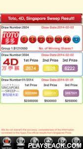 4d Toto Sgp Sweep Free Android App Playslack Com 4d Toto Singapore Sweep Live Free 4d Toto Singapore Sweep Draw Result Up T Toto Sweep Singapore