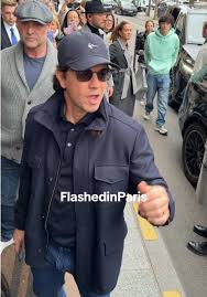 Mark Wahlberg Meets Fans in Paris