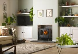 This electric fireplace stove uses 90% less energy than gas fireplaces, a savings to you. Fortrose Optimyst Electric Stove Dimplex