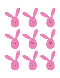 I ran across the cutest idea to print out for decoration for our homeschool classroom. Easter Bunny Straws