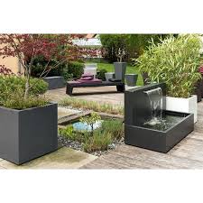 Gartensilber Diy Gartenbrunnen Pflanzen Indoor Wassergarten