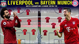 Sports quiz / champions league: Uefa Champions League Liverpool Fc Vs Fc Bayern Munich Predicted Lineup