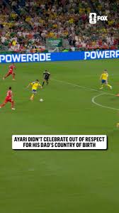 Born to a Tunisian father, Yasin Ayari chose not to celebrate his goal for Sweden against Tunisia