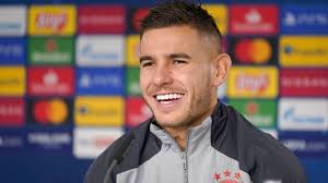 This is the national team page of fc bayern münchen player lucas hernández. Lucas Hernandez Vom Fc Bayern Schwarmt Von Alphonso Davies