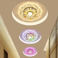 Flush mount lights for hallway. Sunnow Ceiling Light Led Crystal Ceiling Lamps Flush Mounted Lighting Chandeliers For Hallway Study Room Office Dining Room Bedroom Living Room Furniture Home Living Lighting Fans Lighting On Carousell