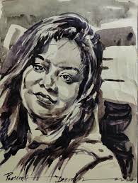 This is my entry for September Name of Artist: Arnold Reyes Title:  "Bulbulong"(Leaves) Medium: Watercolor