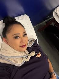 Erica Kitson: Flight attendant life…in the Los Angeles crew lounge with my  girl Loretta- getting a massage and hot towel wrap before our next flight  ✈️ Kansas City BBQ here we come