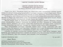Saat musim hujan telah tiba, sangat penting untuk kita agar selalu menjaga kebersihan lingkungan agar nyamuk yang menjadi penyebab penyakit deman berdarah tidak dapat berkembang. Contoh Karangan Laporan Contoh Karangan Laporan Sambutan Kemerdekaan Peringkat Sekolah Contoh Karangan Laporan Lawatan Sambil Belajar Hallow Keep Arts Contoh Laporan Aktiviti Karangan Laporan Bahasa Malaysia Anda Contoh Pendahuluan Karangan Auto