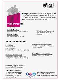 Most popular site for government jobs, gazzatte, job applications & job alerts. Aloft Kuala Lumpur Sentral Is Career Centre And Training Facebook
