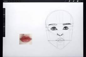 Draw the ears between these two lines. How To Draw Faces A Step By Step Tutorial For Beginners