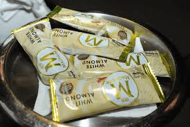 Get Ready For Magnum White Chocolate Almond The Peach Kitchen Chocolate Almonds White Chocolate Chocolate