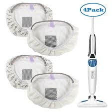 Bissell Powerfresh Deluxe Steam Mop 1806 Vs 1940 4 2 Pack Replacement Washable Steam Mop Pads For Bissell Powerfresh 1940 1440 203 2633 Series Steam Mop Cleaner Walmart Com Walmart Com