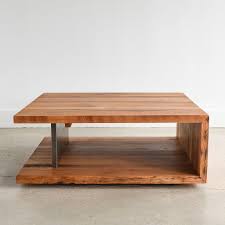 Industrial steel pipe, handcrafted made in usa; Modern Open Square Coffee Table What We Make