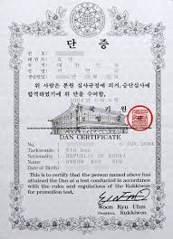 Kukkiwon certification online delhi, india provides you the facility of genuine international black belt certification at low. 5th Dan Taekwondo By Kukkiwon South River Martial Arts