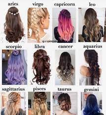 Zodiac Scenarios The Signs As Hairstyles Hairstyles Zodiac Signs Hairstyle Zodiac Zodiac Sign Fashion