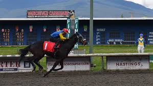 Crossing The Finish Line At Hastings Racecourse Racing Photos Horse Racing Vancouver Canadians