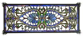 Check spelling or type a new query. 29 Wx11 H Antoinette Transom Stained Glass Window Victorian Stained Glass Panels By Hansen Wholesale 78104 Houzz