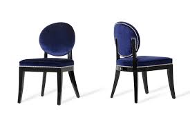 A dining room is a room for consuming food. Isabella Modern Blue Dining Chair Set Of 2 Dining Room Collections