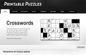With these 10 sites, you can find free easy crosswords to print, puzzles, and other resources to keep you bus. Cryptogram Puzzles Our Other Puzzles