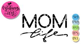 It's national dog day today and there's no way that i cannot share a design for this occasion, because i. Mom Life Mother S Day Graphic By Midmagart Creative Fabrica