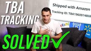 Tracking numbers starting with tba belong to amazon logistics, and appear to not be trackable by the customer (according to amazon's seller forums). Amazon Tba Tracking Issue Solved Here S How Youtube
