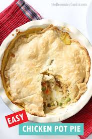 Easy Chicken Pot Pie Recipe Video Recipe Included Recipe Chicken Pot Pie Recipes Easy Chicken Pot Pie Recipe Chicken Pot Pie