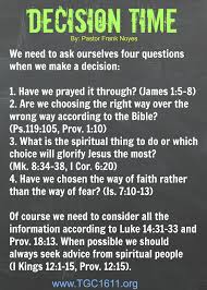 So, when you seek to discover god's will for your life, pay attention to how he has gifted you. How To Know Gods Will In Decision Making Arxiusarquitectura