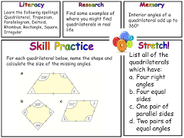 Use this along with other information about the figure to determine the measure of the missing angle. Literacy Skill Practice Stretch Research Memory