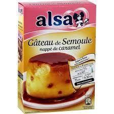 Alsa Semoulina Cake Mix Wheat Semolina Caramel And Lots Of Good Sultanas This Cake Is Ideal To Satisfy Small And Big Cake Mix Snack Recipes Caramel