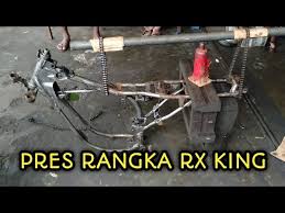 Harga blok rx king menjadi salah satu tolak ukur para modifikator sebelum memutuskan membeli sparepart engine motor 2 tak ini. Cara Pres Rangka Rx King Dengan Cara Sederhana Youtube