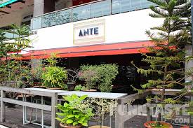 Pork dominates ante's menu so if you do not fancy having any pork, then you are at the wrong among the dozens of restaurants and cafes we walked by, ante kitchen & bar was the only one that. Ante Publika Drinks Menu