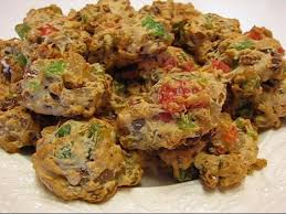 Because some days, there's nothing better than having a cookie. Betty S Festive Fruitcake Cookies Youtube