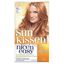 Clairol Nice N Easy 8sc Medium Copper Blonde Permanent Hair Color 1 Kit Packaging May Vary Nice N Easy Hair Color Easy Hair Color Hair Color