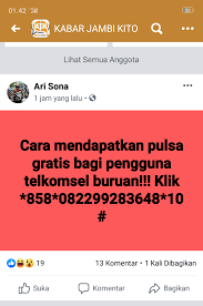 Bagaimana cara mendapatkan pulsa gratis telkomsel. Penipuan Dengan Modus Pulsa Gratis Beredar Di Medsos Explore News