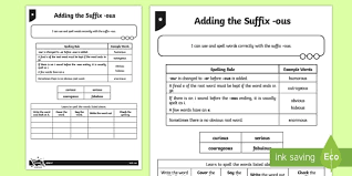 International phonetic alphabet (ipa) ipa : Adding The Suffix Ous Differentiated Activity Pack