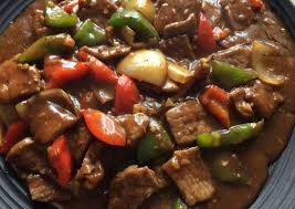 Potong kecil2 daging lalu bersihkan trus campur dgn separoh nanas yg sudah dpotong kecil2 diamkan selama kurleb 30menitan. Resep Sapi Lada Hitam Black Pepper Beef Oleh Dian Cookpad