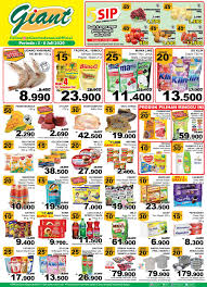 Sebab akan ada banyak promo atau potongan harga yang didapat. Katalog Promo Giant Jsm Periode 3 6 Juli 2020 Pesta Diskon Besar Besaran Kumparan Com