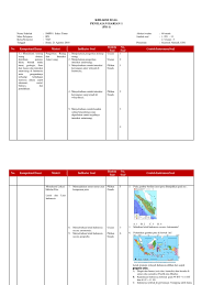 Bentuk muka bumi dan geologi jepang. Kisi Kisi Soal Ph 1 Ips Kelas 7 Semester Ganjil