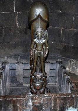 The unique 2nd-century BCE Gudimallam Lingam, a foundational relic of early Shaivite iconography, AI generated