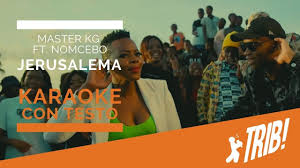 Jerusalema By Master Kg Feat Nomcebo Instrumental Version Karaoke With Lyrics Youtube
